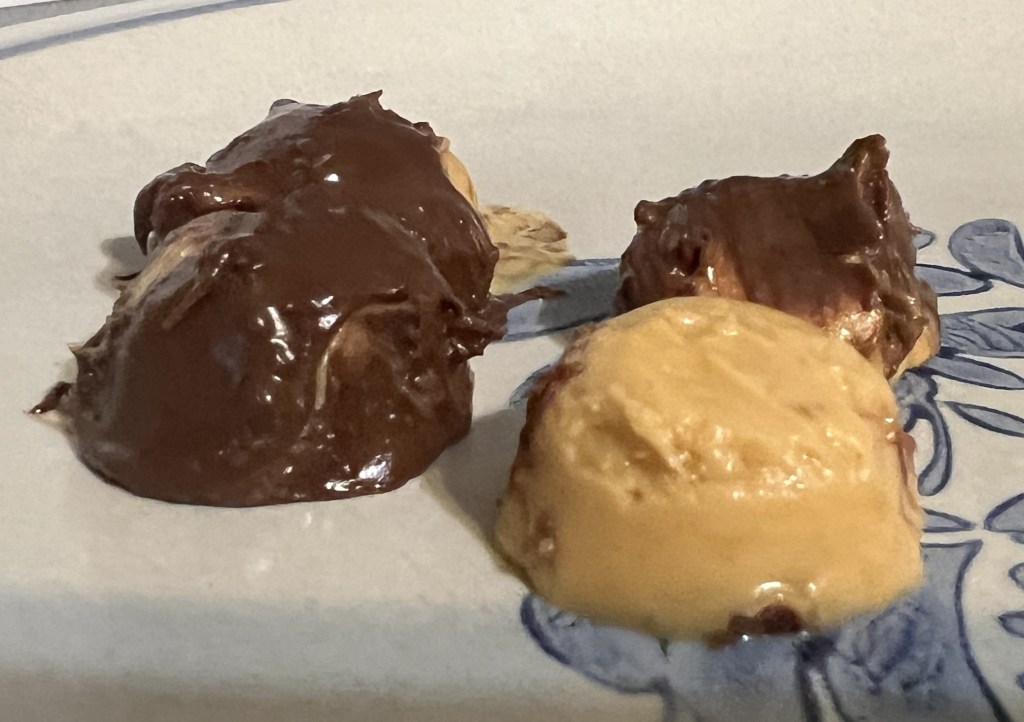 Keto Easter Egg Chocolate and Peanut Butter Fat&nbsp;Bombs