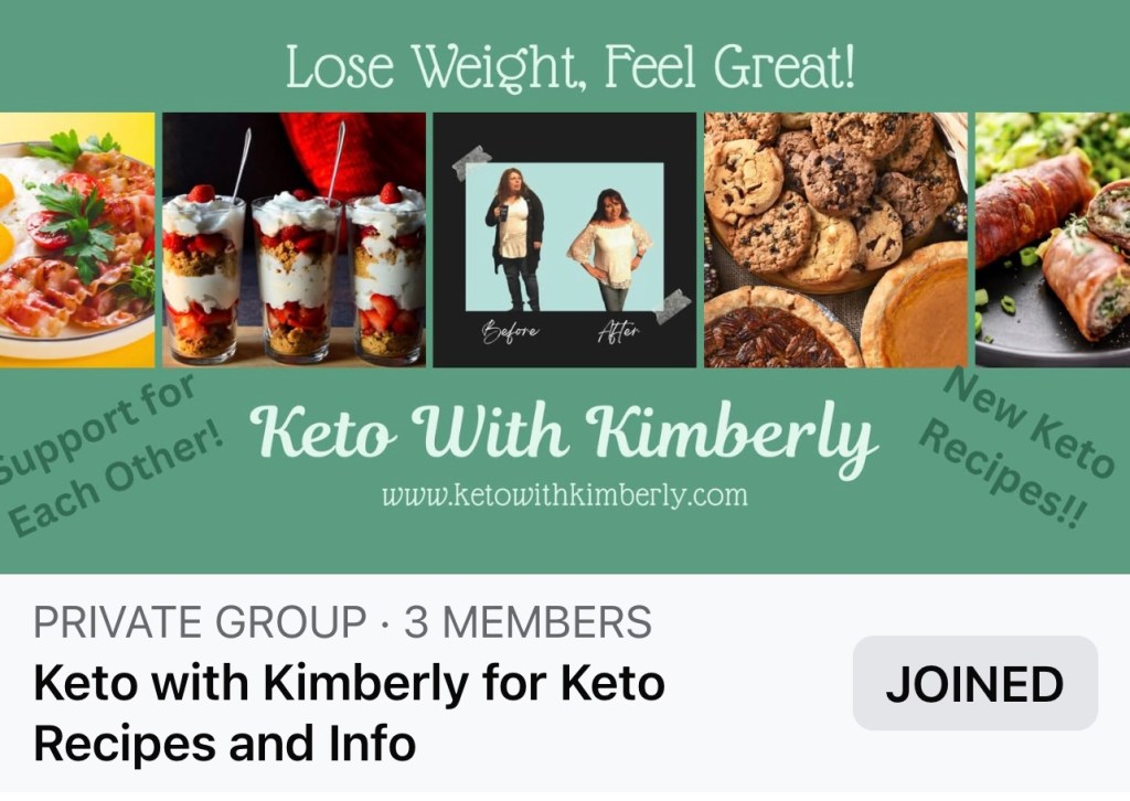 Join the New Keto with Kimberly Facebook Group – Your New Go-To Keto&nbsp;Community!